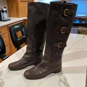 Stuart Weitzman Riding boots brown